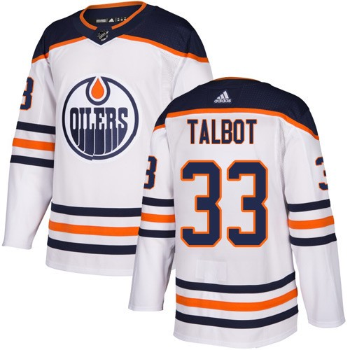 Herren Edmonton Oilers Eishockey Trikot Cam Talbot #33 Weiß